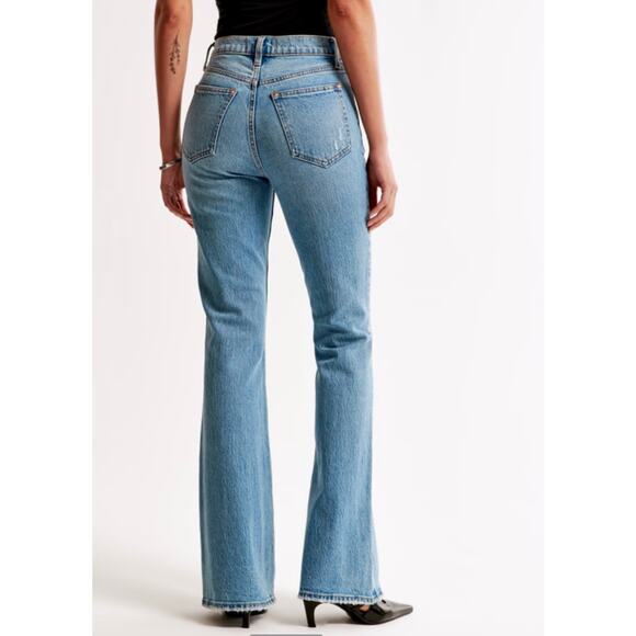 Abercrombie and Fitch, the vintage flare high-rise jeans size 30 - Picture 3 of 7